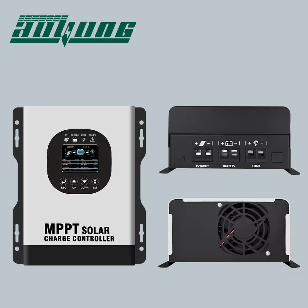 AOYANG Smart ไฮโวล MPPT Solar Controller โซล่าชาร์เจอร์แบบเชื่อมต่อ wifi ได้ 12V-192Volt AUTO รับไฟ PV480V Max รูปที่ 5