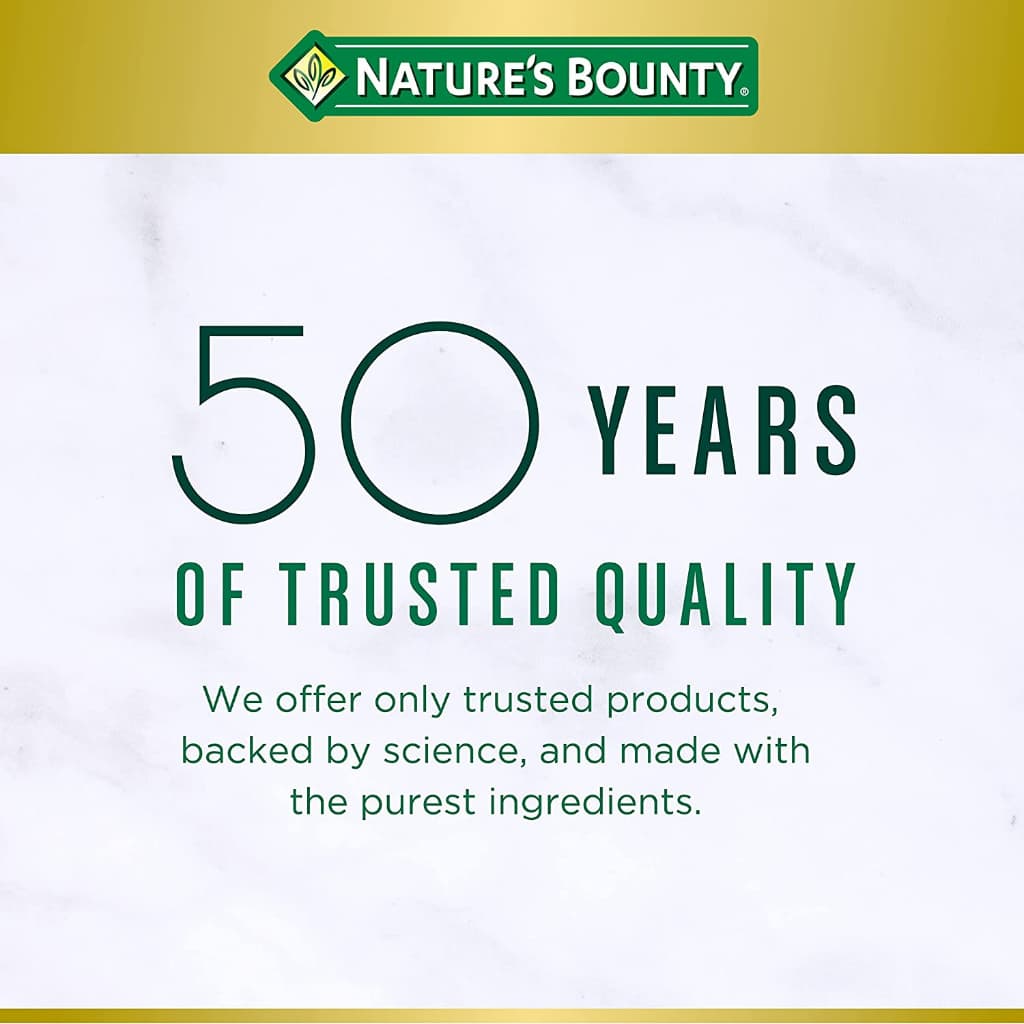 Nature's Bounty, Biotin, 10,000 mcg, 120 Rapid Release Softgels รูปที่ 6