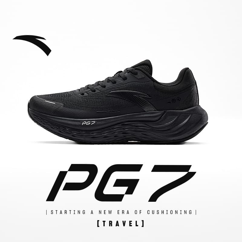 ANTA Travel PG7 รองเท้าวิ่งคุชชั่นผู้ชาย 2E Widefoot รองเท้ากีฬา 1124C5546 Official Store