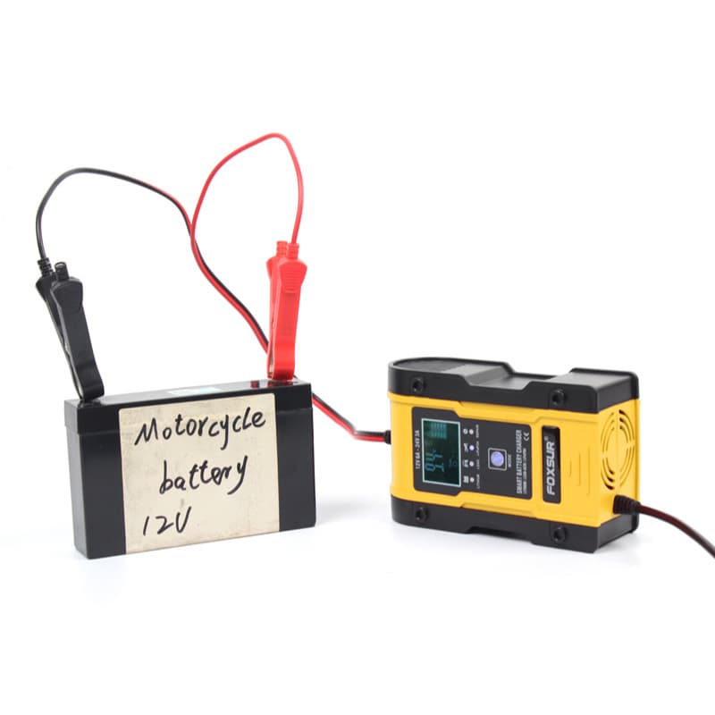 FOXSUR 12V 6A ที่ชาร์จแบตรถยนต์ ฟื้นฟูค่า CCA ยืดอายุแบต รถยนต์ มอไซค์ ผ่าน มอก. รูปที่ 6