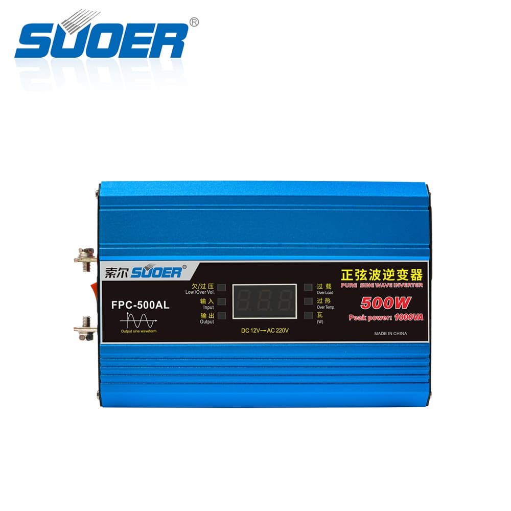 SUOER Pure sine wave power inverter 500 W 12v 220v รุ่น FPC-500AL รูปที่ 2