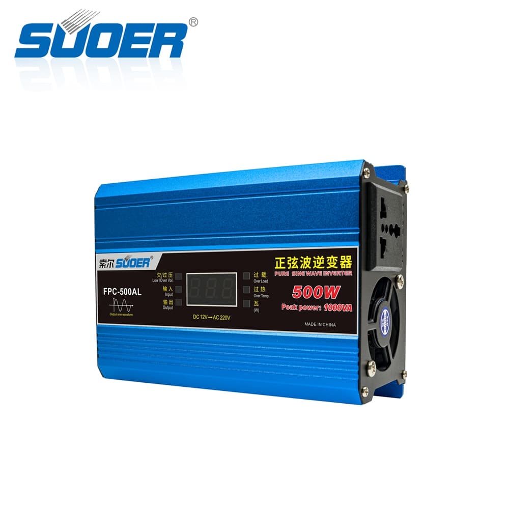 SUOER Pure sine wave power inverter 500 W 12v 220v รุ่น FPC-500AL รูปที่ 5