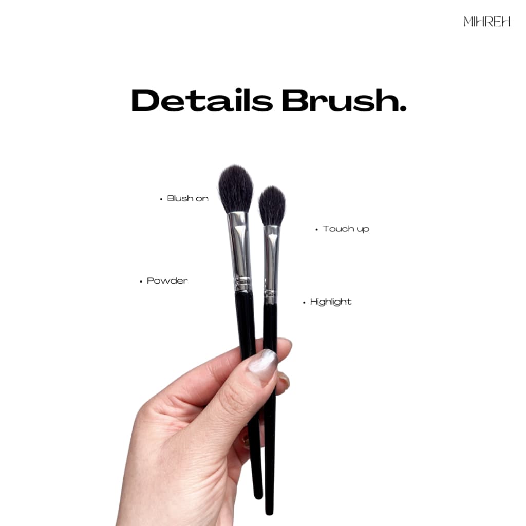 Small detials brush แปรงแต่งหน้า สำหรับเก็บรายละเอียด รูปที่ 6
