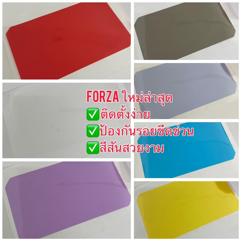 Forza350 ฟิล์มกันรอยไมล์ Forza2024-2025 / Pcx2025 /Adv350 ปี2025 /Adv160ปี2026 ฟิล์มไมล์New Forza รูปที่ 4