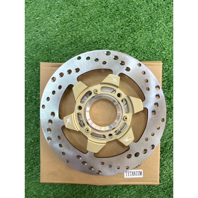 จาน TK รูเฉียง มาพร้อมสเปเซอร์ครบชุดขนาด220mm.สำหรับ WAVE125R /S/I บังลม งานขั้นเทพ รูปที่ 6