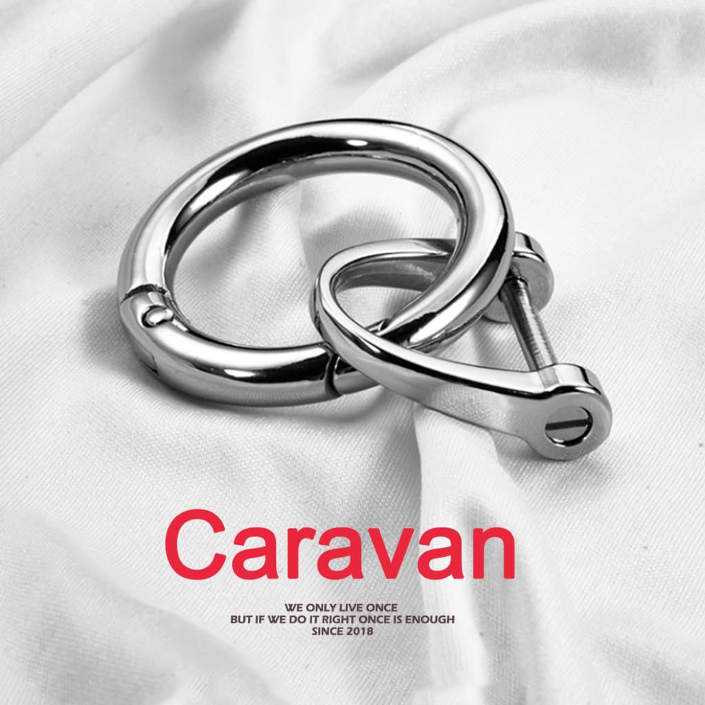 Caravan Crew พวงกุญแจรถยนต์ พวงกุญแจเท่ๆ Keychain พวงกุญแจแปลกๆ รูปที่ 1