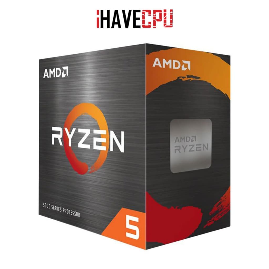 ซีพียู (cpu) iHAVECPU AMD AM4 RYZEN 5 5600 3.5GHz 6C 12T