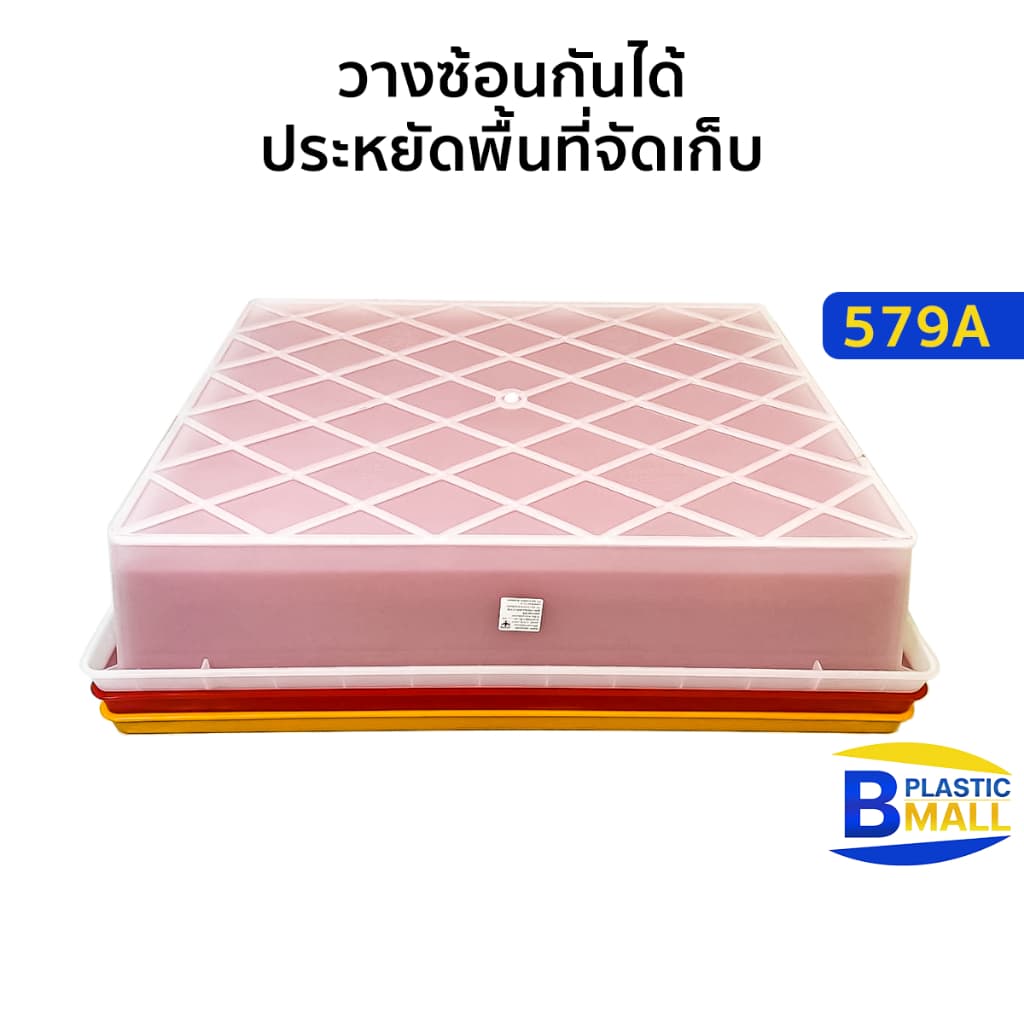 Luckyware กระบะพลาสติกสี่เหลี่ยมขนาดใหญ่ รุ่น 579A รูปที่ 4