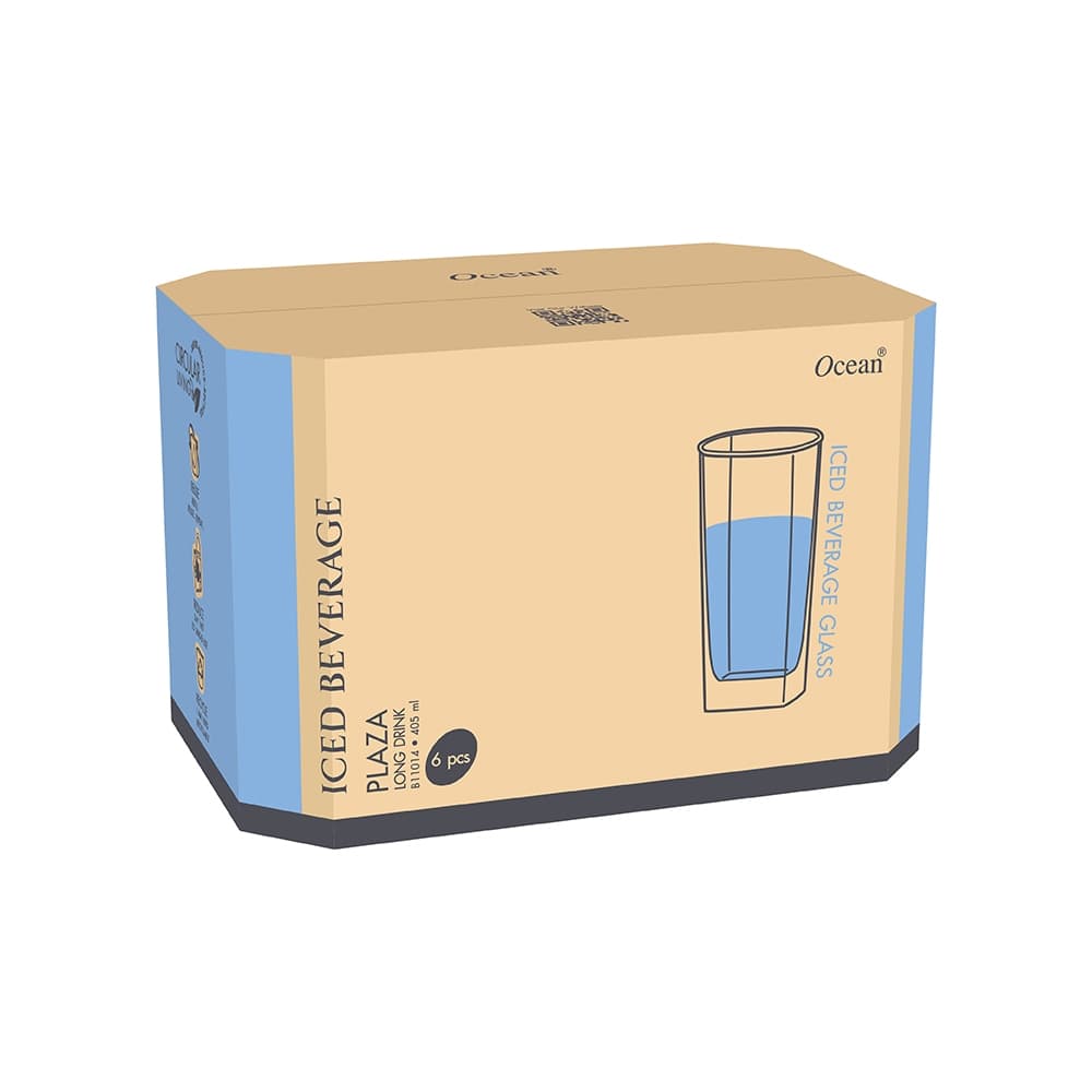 OCEAN แก้วน้ำ PLAZA LONG DRINK 405 ML. รูปที่ 4
