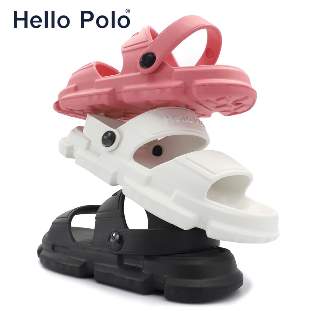 Hello Polo รองเท้าแตะ แฟชั่น กันลื่น 3cmพื้นหนา นุ่มใส่สบาย เหมาะกับฤดู น้ำหนักเบา ที่บ้าน ลางแจ้ง ห้องน้ำ hp8012 รูปที่ 6