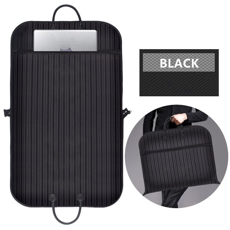 ชุดสูท ชุดเก็บ ฝาครอบกันฝุ่น ปกเสื้อผ้า พกพา ท่องเที่ยว ถุงเก็บฝุ่น storage bag รูปที่ 7