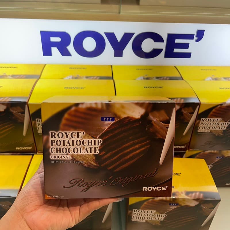 ‼ของใหม่จากญี่ปุ่น‼Royce Potatochip Chocolate มันฝรั่งทอดเคลือบช็อกโกแลต ผสมผสานความกลมกล่อม หอมหวานของช็อกโกแลต รูปที่ 1