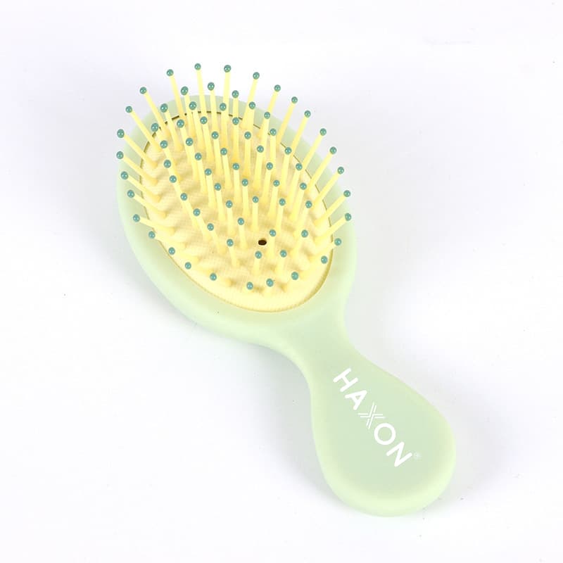 Haxon Lollipop Cushion Hairbrush หวีคุชชั่น ไซส์มินิ พกพาสะดวก แก้ผมพันกัน มีรูระบายอากาศ รูปที่ 5