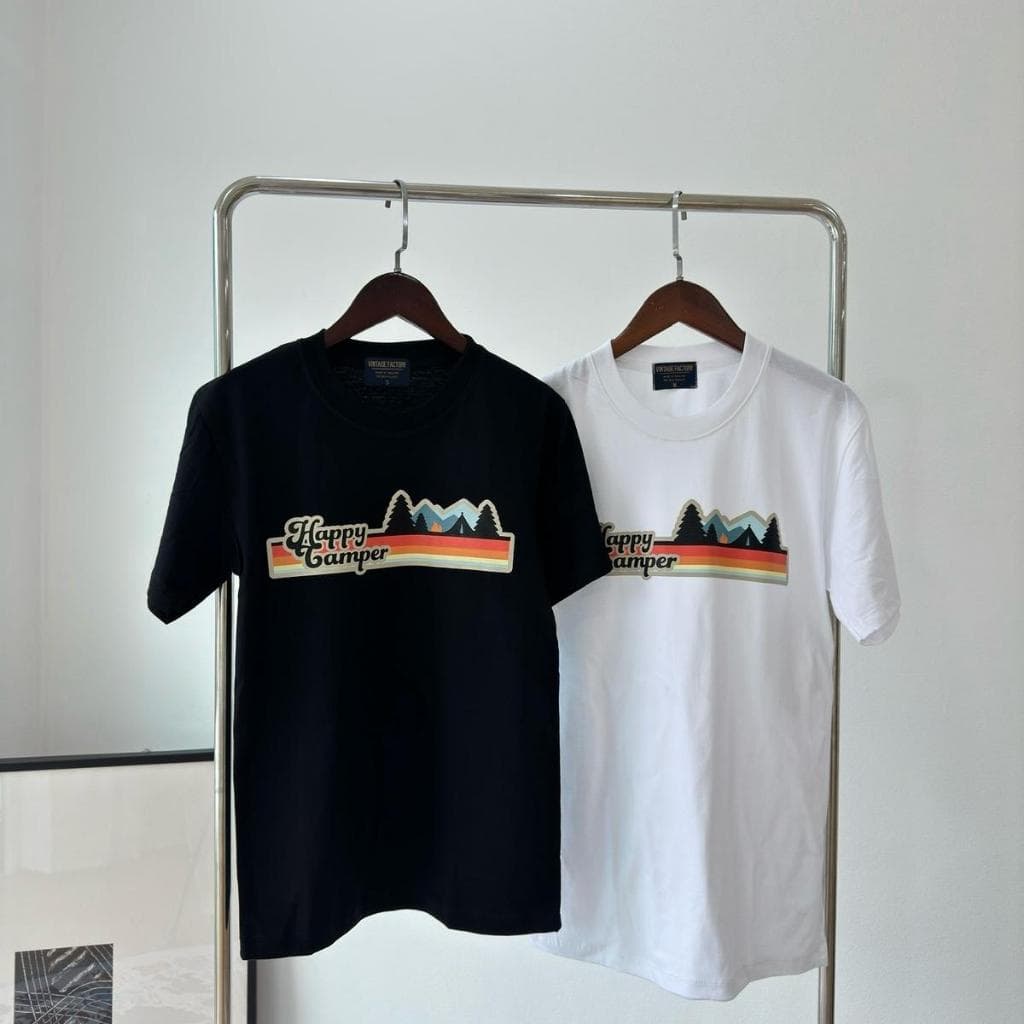 เสื้อยืด HAPPY CAMPER - ผ้า Cotton100% รูปที่ 5