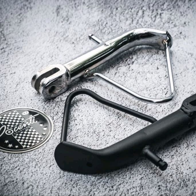 ฮิต! ขาตั้งสั้น Lambretta X300 X200 X250 สั้นลง1นิ้ว จอดสบายใจ ไม่ต้องกลัวล้ม แลมเบรตต้า X300 X200 X250 : Pocenti รูปที่ 4