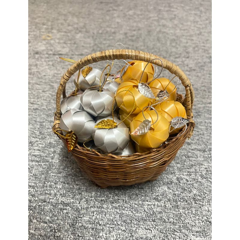 เหรียญโปรยทาน ส้ม เงิน ทอง แพ๊ค 50 ชิ้น รูปที่ 6