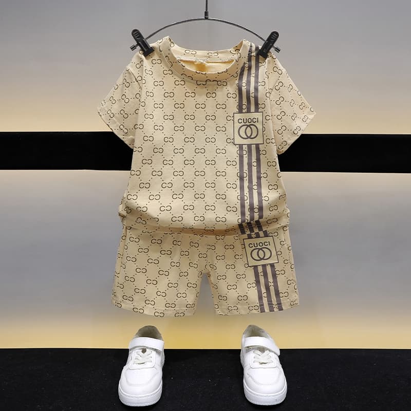 Beryl kidsชุดเซ็ทเด็ก แฟชั่นเด็กเสื้อเด็กชายหล่อๆ กางเกงขาสั้น ทันสมัย งานดี ใส่สบาย รุ่นใหม่ปี 2023 รูปที่ 3