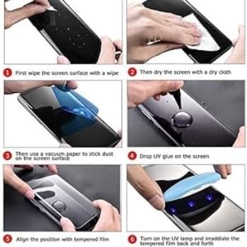 ฟิล์มกระจกUVใช้สําหรับHonor 400pro,Magic7 Pro,Honor 200,Honor X9c,Magic6 Pro/ 5Pro/4Pro รูปที่ 7