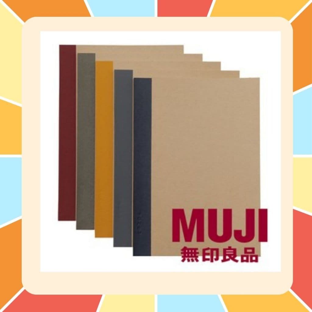 MUJI สมุดเส้นบรรทัด ขนาด B5 สมุดมูจิ สมุดแบบเส้นบรรทัด แพ็ค 5 เล่ม กระดาษเขียนลื่น มาตรฐานญี่ปุ่น รูปที่ 1