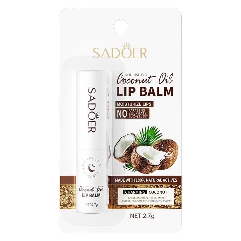 SADOER Coconut Dilnurishing Lip Balm ลิปบาล์มมะพร้าว 2.7 g. รูปที่ 2