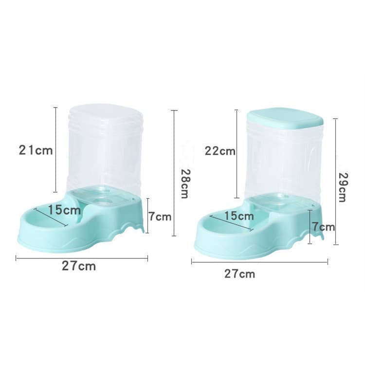 เครื่องให้น้ำ เครื่องให้อาหาร ที่ให้น้ำอัตโนมัติ ที่ให้อาหารอัตโนมัติ ที่ให้อาหารแมว ที่ให้อาหารหมา 3.8 ลิตร รูปที่ 9