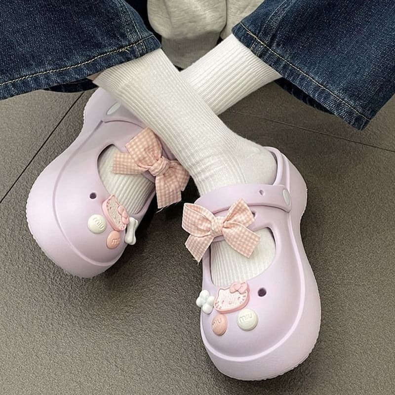 LGShoesส่งตรงจากไทย รองเท้าหัวโตทรงนักเรียน รุ่นนี้มี 4สีให้เลือก มาพร้อมน้องแมวเหมียวสีชมพูสุดน่ารัก ราคาไม่แพง สั่งเลย รูปที่ 5