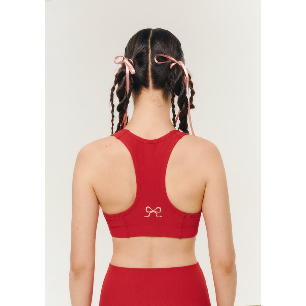 Jolly Ribbed Sports Bra - The Flos Club รูปที่ 5