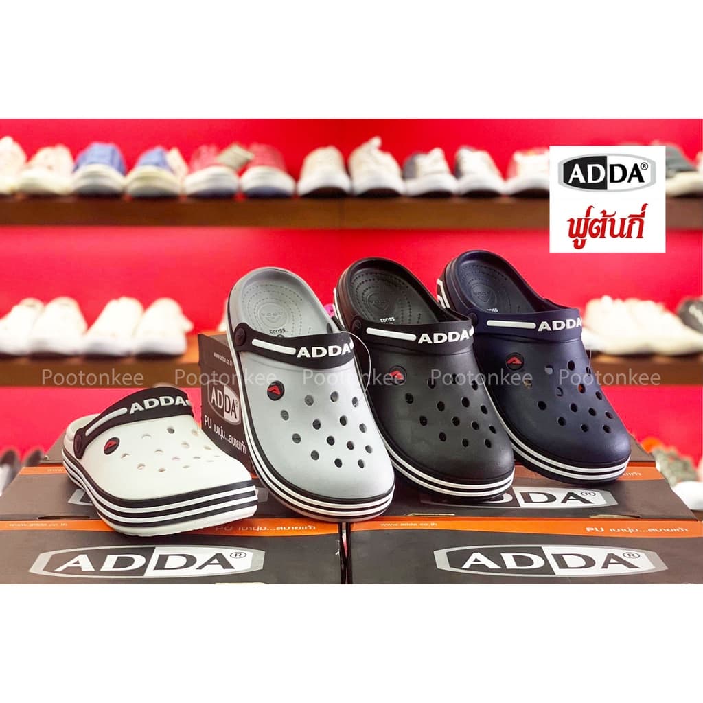 ADDA รองเท้าแตะหัวโต รองเท้าลำลอง สำหรับผู้ชาย แบบสวม รุ่น 55U01 / 55U03 / 55U04 รูปที่ 2