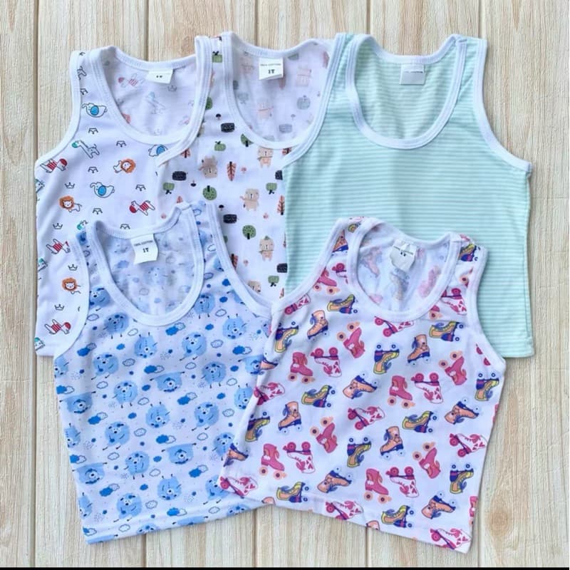 เสื้อกล้าม เสื้อแขนกุด เสื้อเด็กแรกเกิด เด็ก1,2,3ขวบ รูปที่ 4