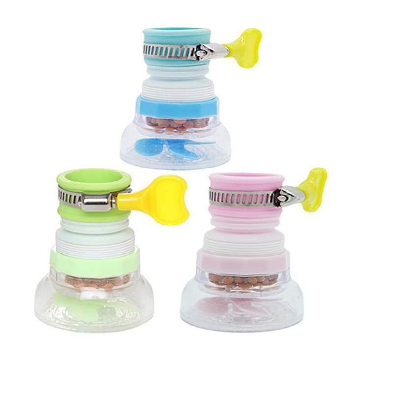 หัวต่อก๊อกน้ำ ก๊อกต่อหมุนได้ 360 องศา หัวกรองน้ำ **สีเขียว** รูปที่ 8