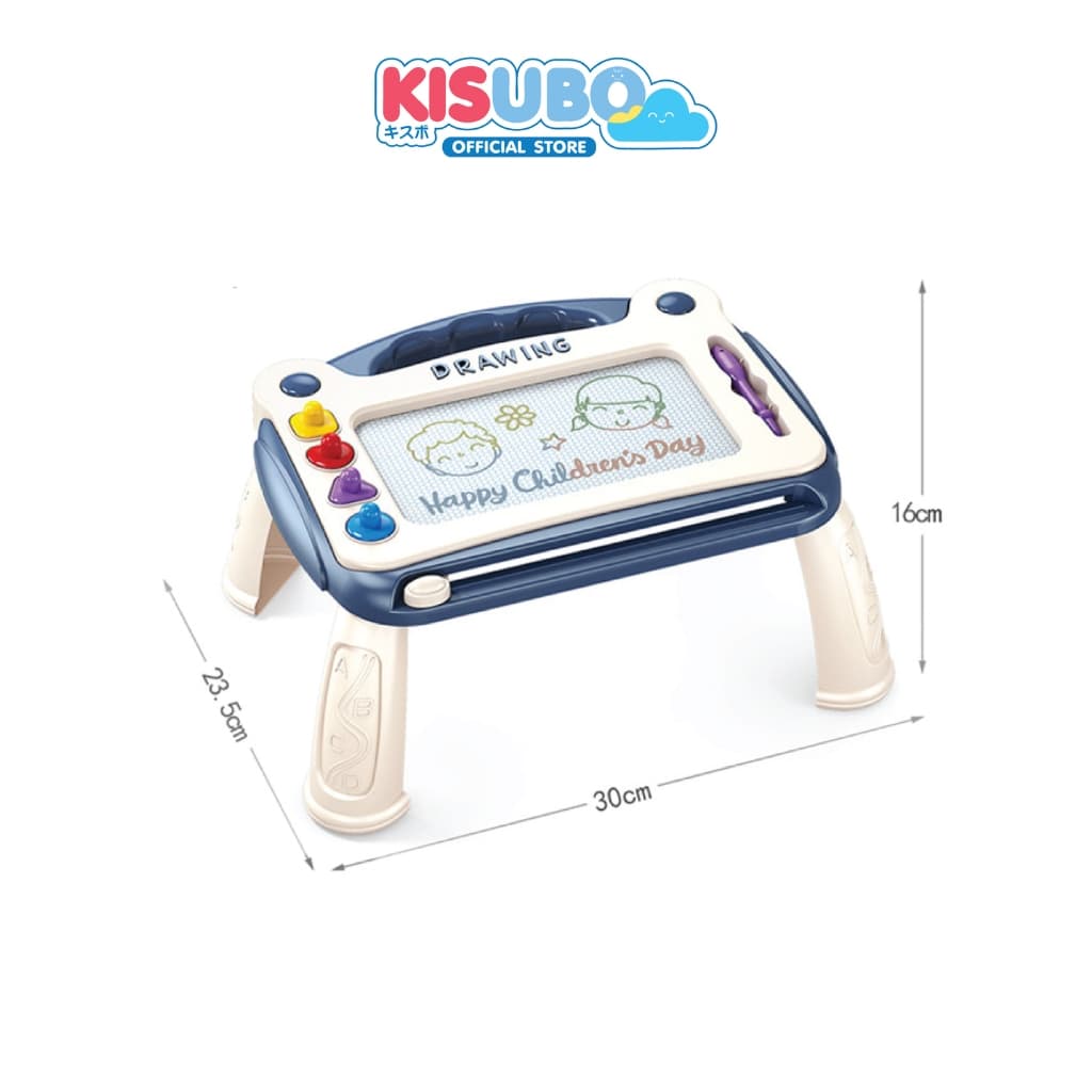 KISUBO กระดานวาดภาพแม่เหล็ก แบบโต๊ะ 23.5-30.5cm Magnetic Drawing Board พลาสติก เขียนลบง่าย รูปที่ 8