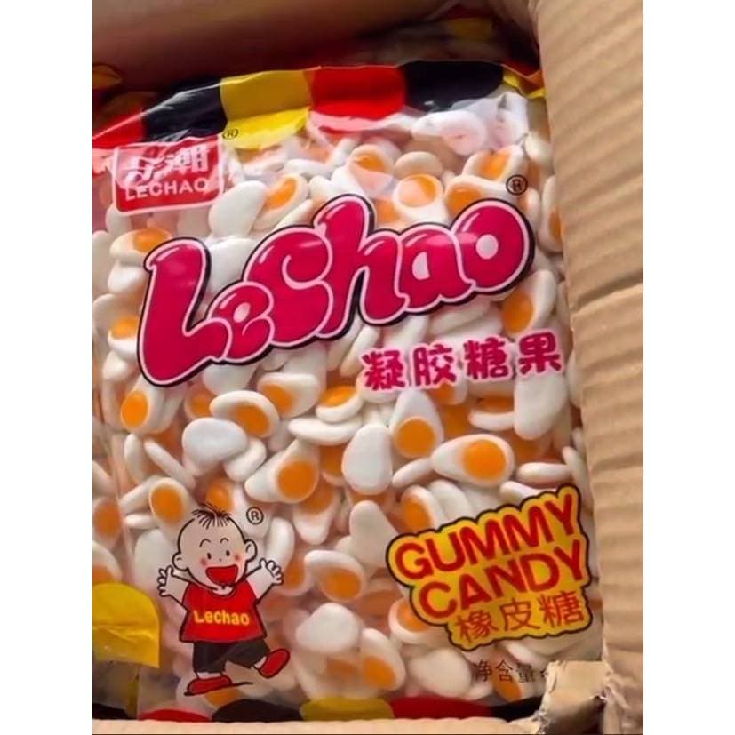 เยลลี่ กัมมี่ ตราเด็ก Lechao 100 กรัม เยลลี่น้ำแข็ง เยลลี่ไข่มุก รูปที่ 7