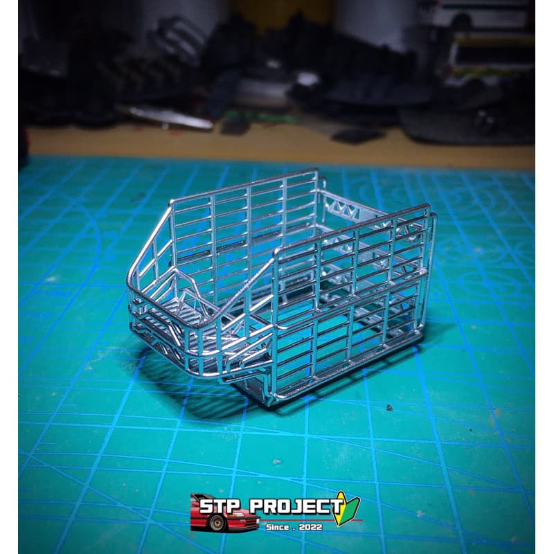 โมเดล คอกสูง สเกล 1/64 สำหรับใส่รถ Dmax majorette รูปที่ 2