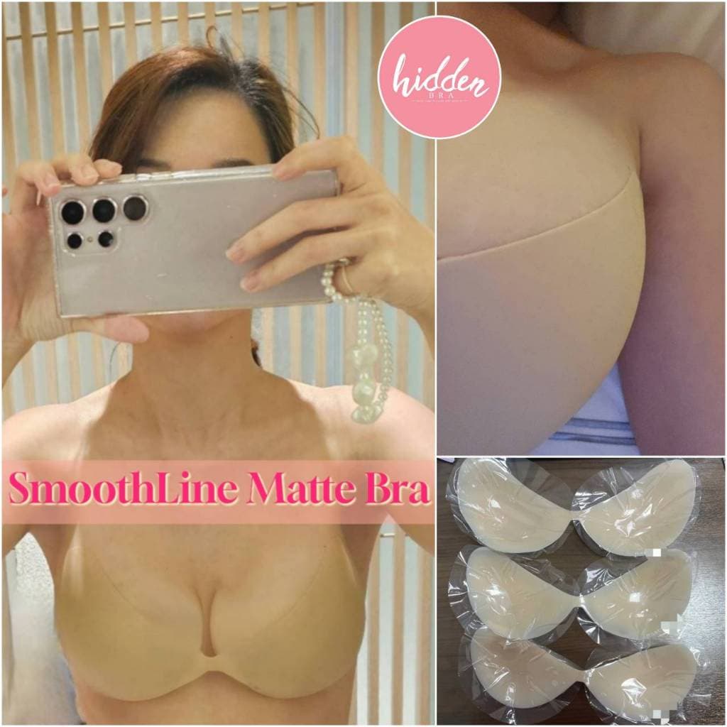 ‼NEW‼ Smooth Line Matte Bra Ultra-Slim Matte Bra บราปีกนก รูปที่ 3