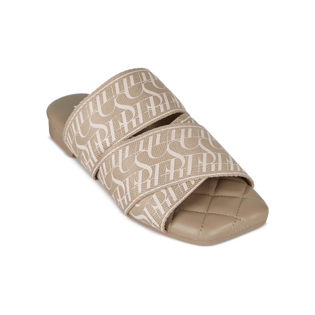 SHU PALETTE SOFT SIGNET ON CANVAS SANDALS รองเท้าแตะ รูปที่ 4