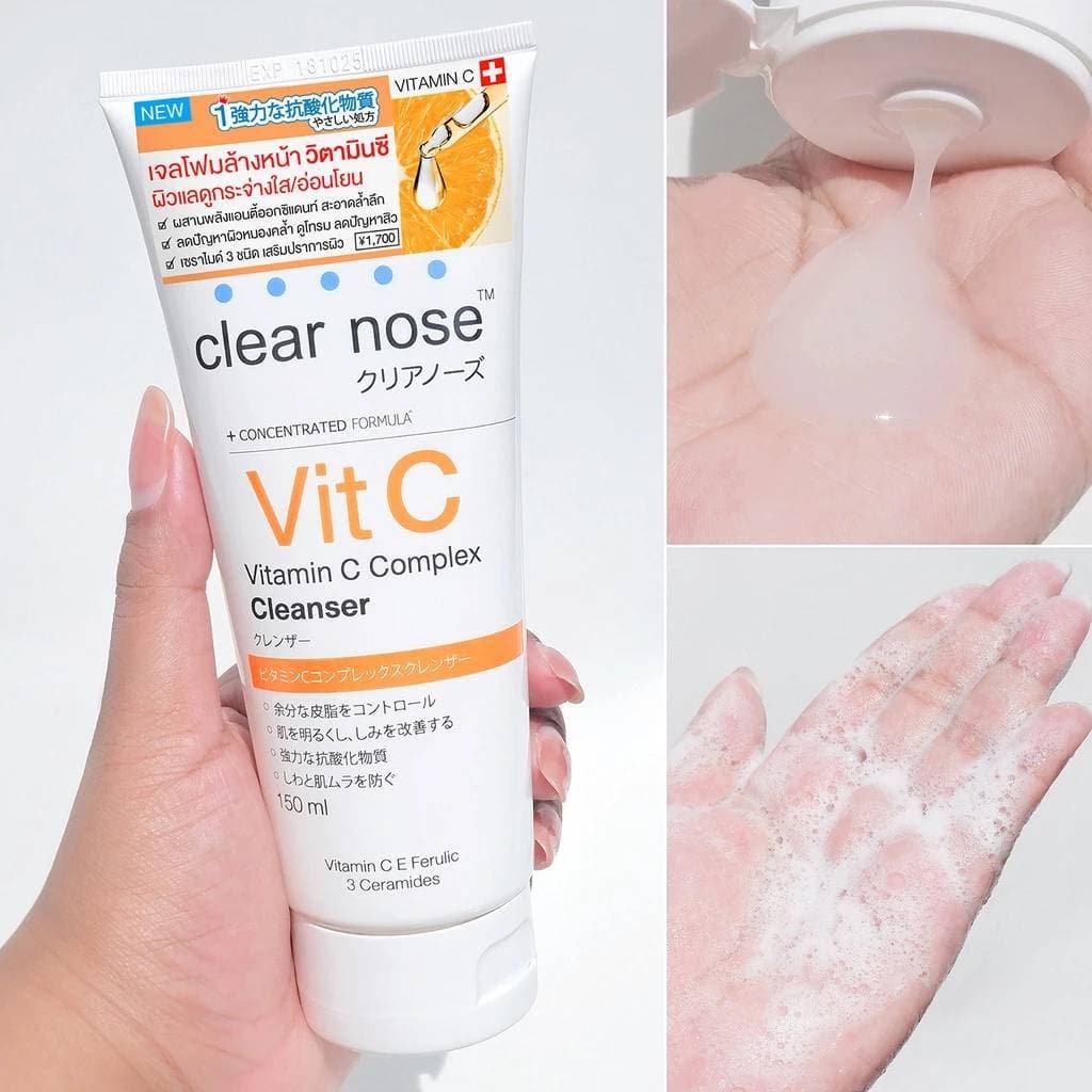 โฟมล้างหน้า Clear Nose Cleanser เคลียร์ โนส โฟมล้างหน้า รูปที่ 9