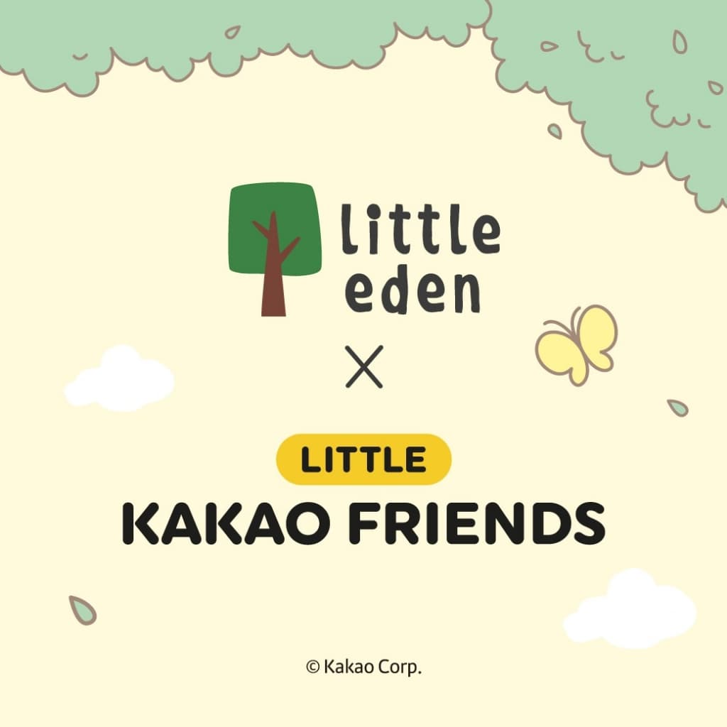 Little Eden x Little Kakao Friends - ผ้าอ้อมเด็ก เช็ดปาก เช็ดหน้า ใยไผ่ 100% รูปที่ 6