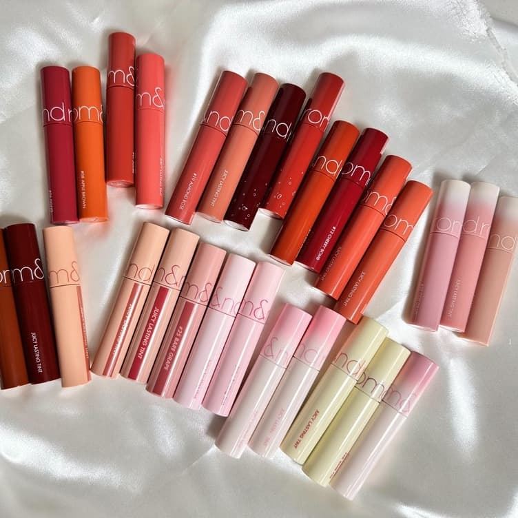 ลิปทินท์ ROM&ND Juicy Lasting Tint 5.5g ทาง่าย ไม่ตกร่อง เม็ดสีสวยสดใส ติดทนนาน ฉ่ำวาว รูปที่ 2