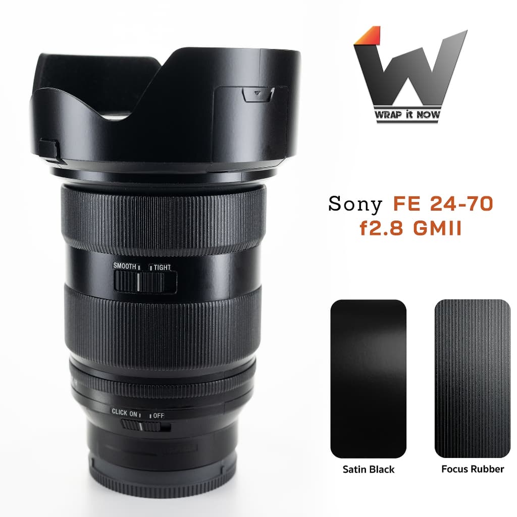 ฟิล์มกันรอย SONY FE 24-70 F2.8 GM II / 24-70mm GM2 / 24-70gmII ฟิล์มติดเลนส์ สติ๊กเกอร์เลนส์ รูปที่ 5
