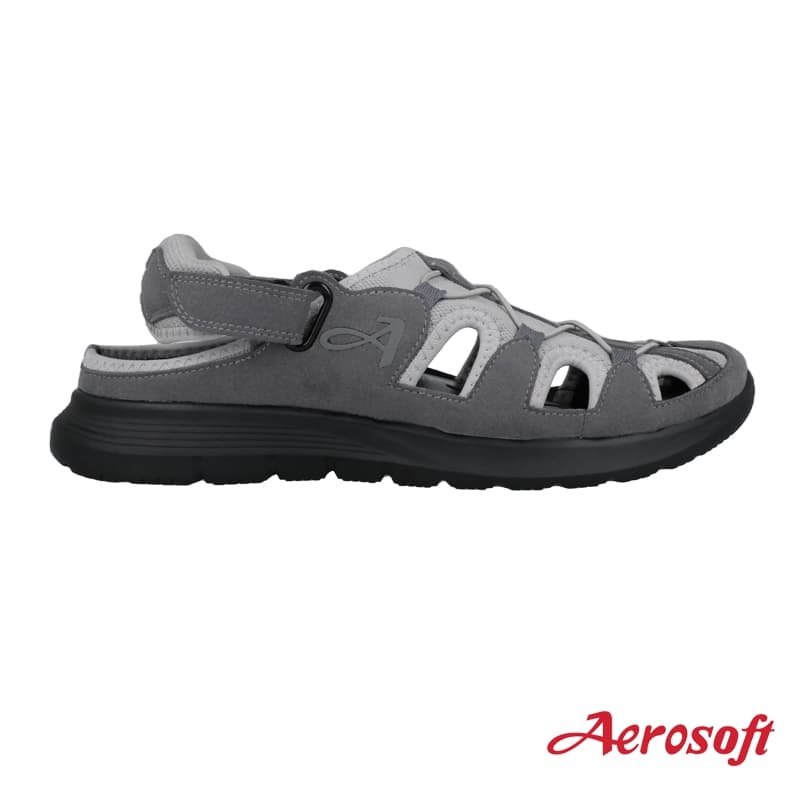 Aerosoft รองเท้าผ้าใบรัดส้น เดินป่า ผู้ชาย ผู้หญิง เพื่อสุขภาพ ผ้าใบสีดำ รุ่น SN7907 รูปที่ 7