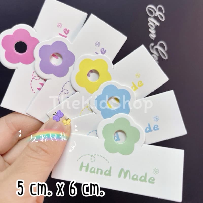 ถูกสุดๆ หัวกระดาษติดถุง ขนาด 6.2 x 5ซม. รูปที่ 4