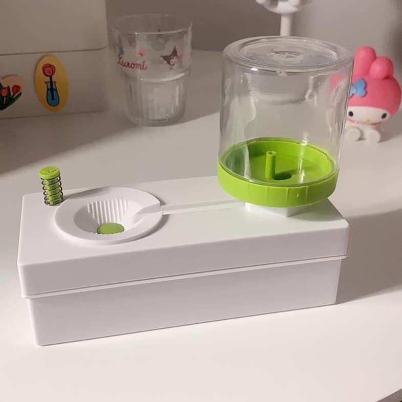 ถังล้างพู่กันพู่กัน Brush Washer สำหรับล้างแปรง สะดวก รวดเร็ว สามารถเปลี่ยนน้ำได้โดยอัตโนมัติ Brush Rinser รูปที่ 2