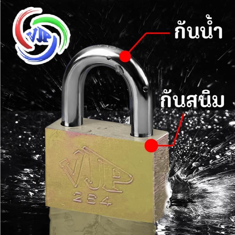 BLISS/VJP กุญแจ ขนาดเล็ก 25มม. ถึง 38มม.แม่กุญแจ ตัวล็อกตู้เสื้อผ้า อเนกประสงค์ เพื่อความปลอดภัย รูปที่ 6