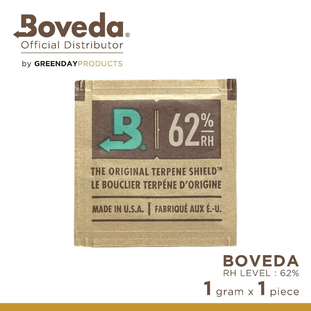 Boveda Offical 62% 1gram RH - 10picese/pack ซองควบคุมกันชื้น รูปที่ 1