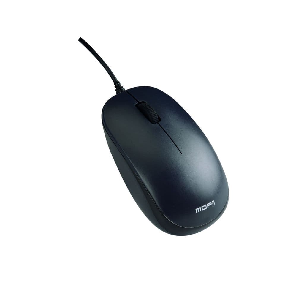 เม้าส์มีสายเสียงเงียบ MOFii BunBun Mouse คุณภาพดีราคาประหยัด ใช้งานถนัดมือด้วยรูปทรงสุดเรียบง่าย ได้ทั้งมือซ้ายและขวา รูปที่ 2