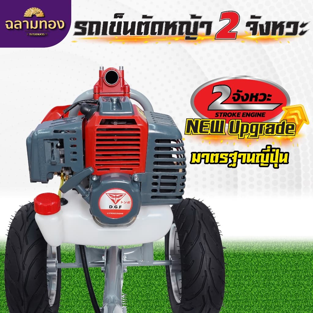 เครื่องตัดหญ้ารถเข็น เครื่องตัดหญ้าDGF 2 จังหวะ เครื่องตัดหญ้าครบชุด เครื่องตัดหญ้าเดินตาม รูปที่ 3