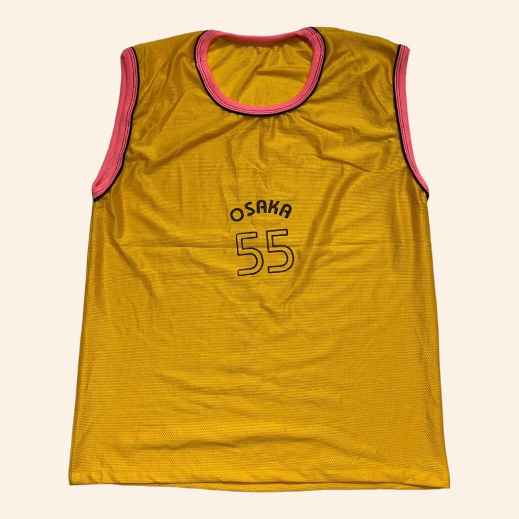 เสื้อกล้าม เสื้อบาส อก 44 เนื้อตาข่าย ผ้านิ่ม ใส่สบาย ระบายอากาศดี M37 รูปที่ 6