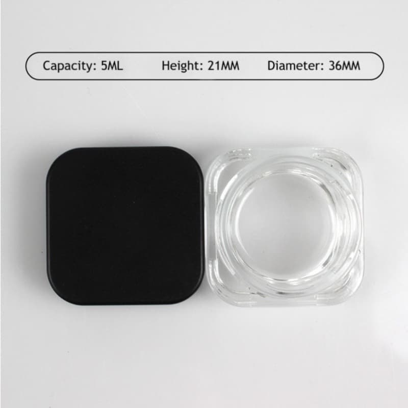 Wholesale Glass container for wax , dab, shatter, reisin 3ml/5ml/10ml รูปที่ 3