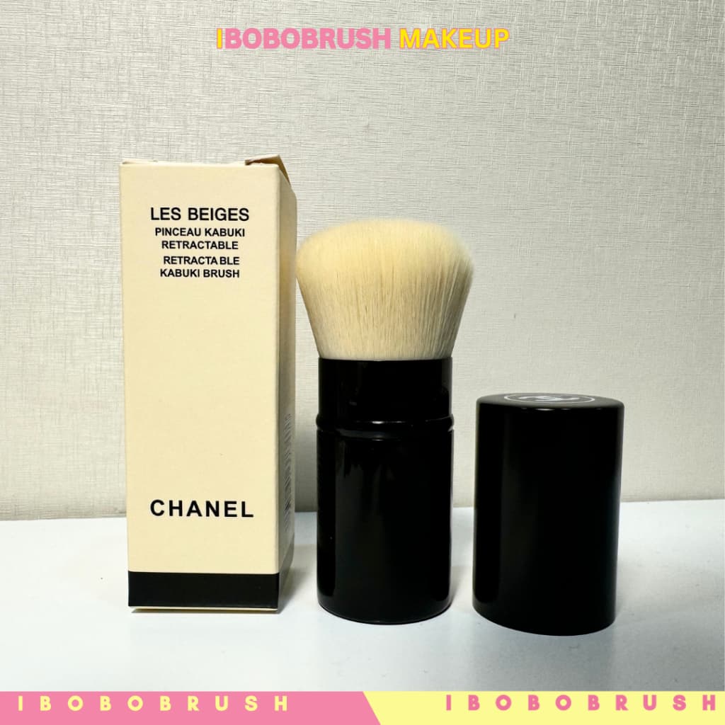 Kabuki Brush แปรงพกพา ปัดแป้ง/ปัดแก้ม มีปลอกฝาปิด แปรงคาบูกิ รูปที่ 1
