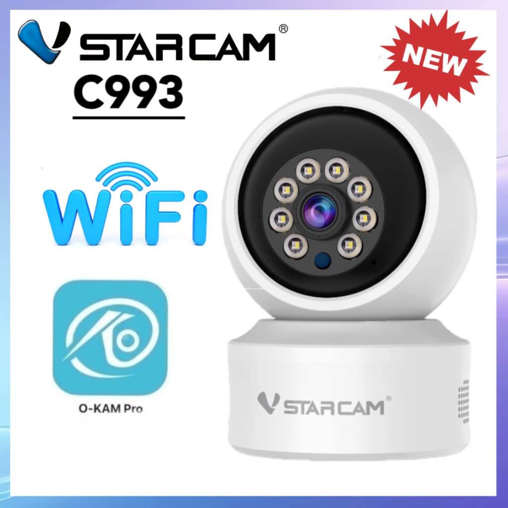 VSTARCAM C991/C993/C994C SUPER HD 1296P 3.0MegaPixel H.264+ WiFi iP Camera กล้องวงจรปิดไร้สาย รูปที่ 3